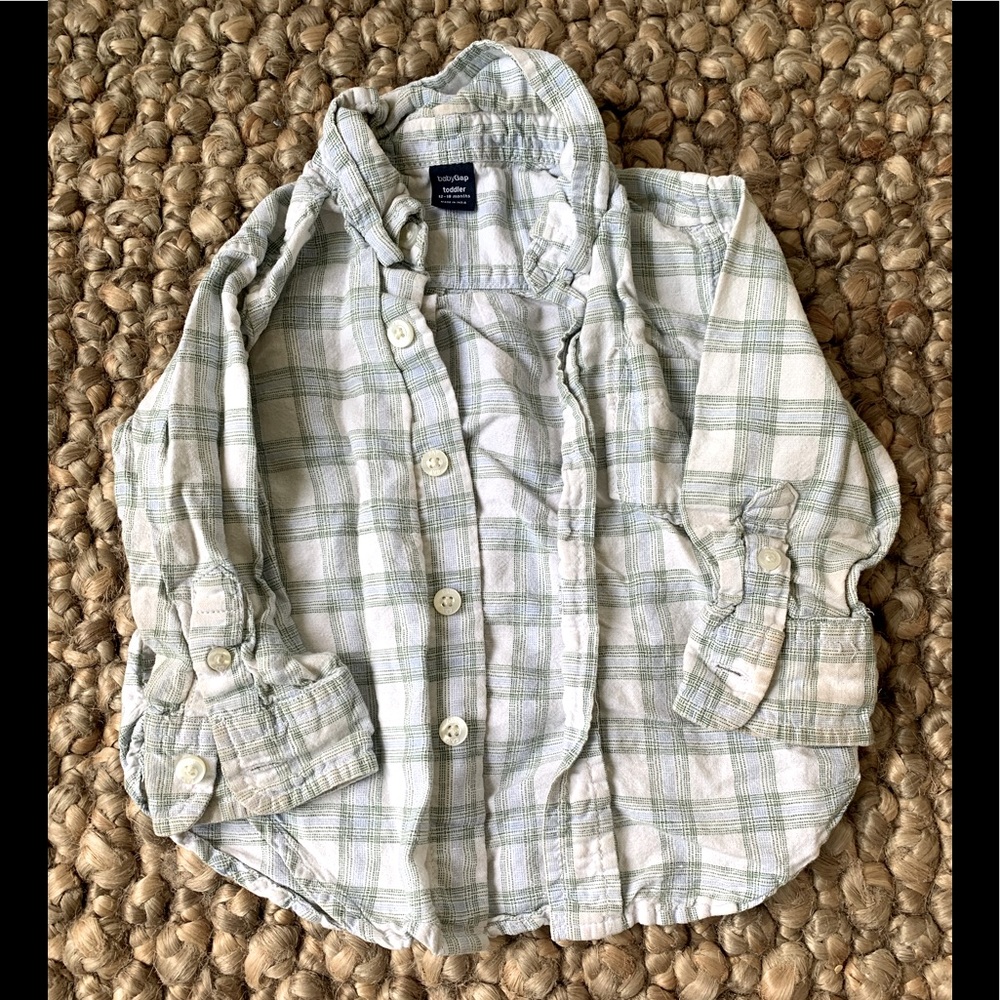 Gap Flannel 12-18 mo